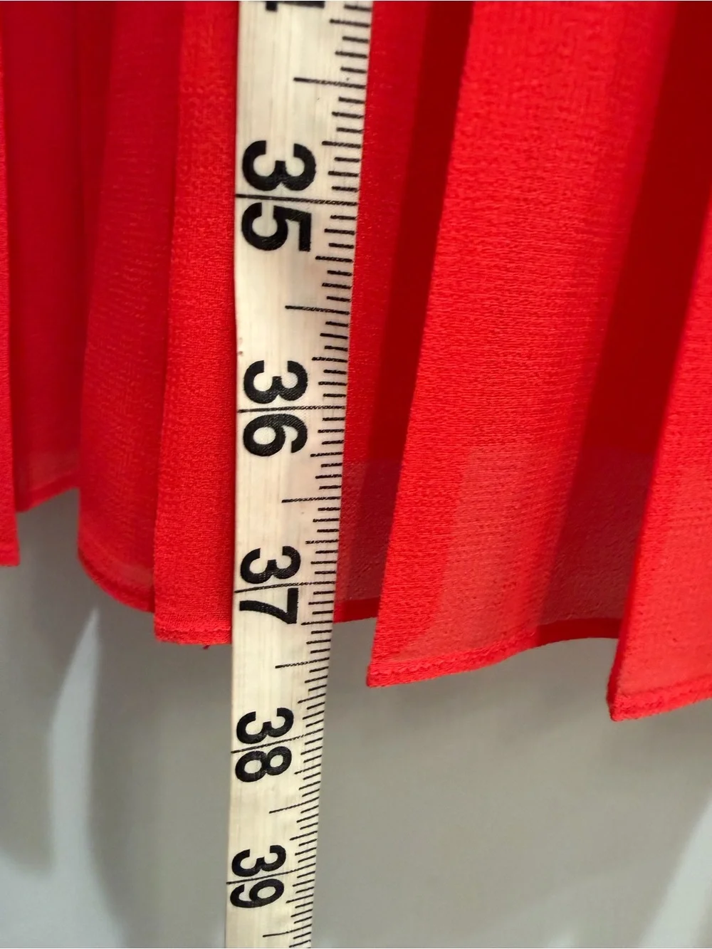 J.Crew Red Pleated Keyhole Halter Chiffon Mini Dress Cherry Tomato Summer Size 6